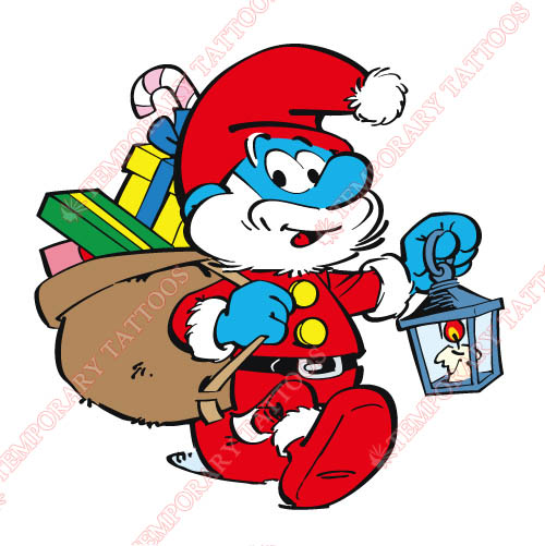 The Smurfs Customize Temporary Tattoos Stickers NO.3472
